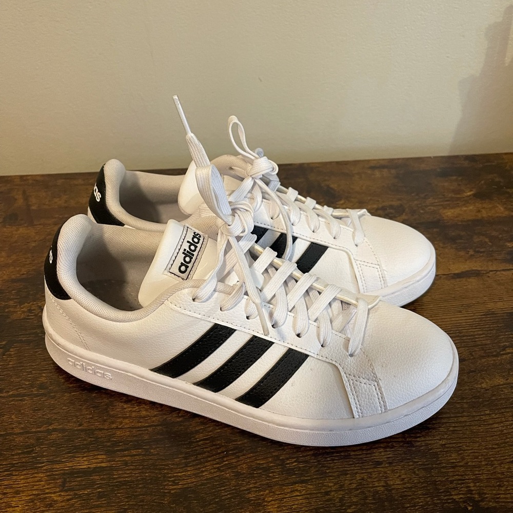 ADIDAS Cloudform Comfort Grand Court Sneakers 8